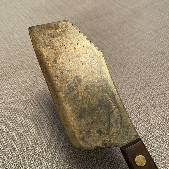 Vintage Meat Cleaver Antique Knife - Picture 2 of 10